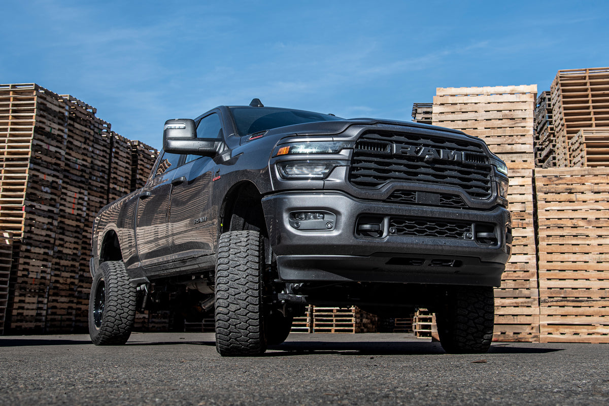 BDS Suspension 6 Inch 4-Link Lift Kit With Extended Travel With Bump Stop Extentions And Coil Springs With Fox 2.5 Performance Elite Shocks | Ram 2500 (2025-2026) - 2136FPE