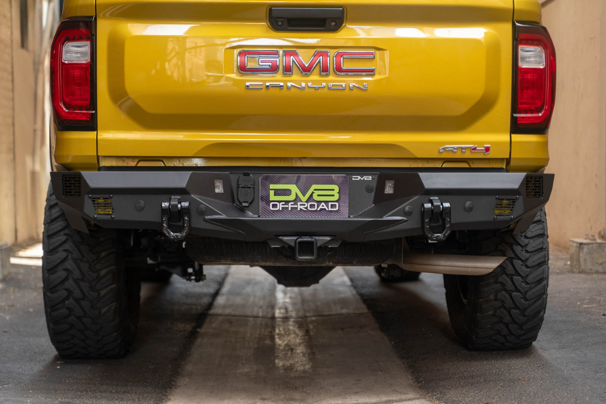 DV8 Offroad - 2023-2026 Chevy Colorado & GMC Canyon | Spec Series Rear Bumper - RBCS3-02