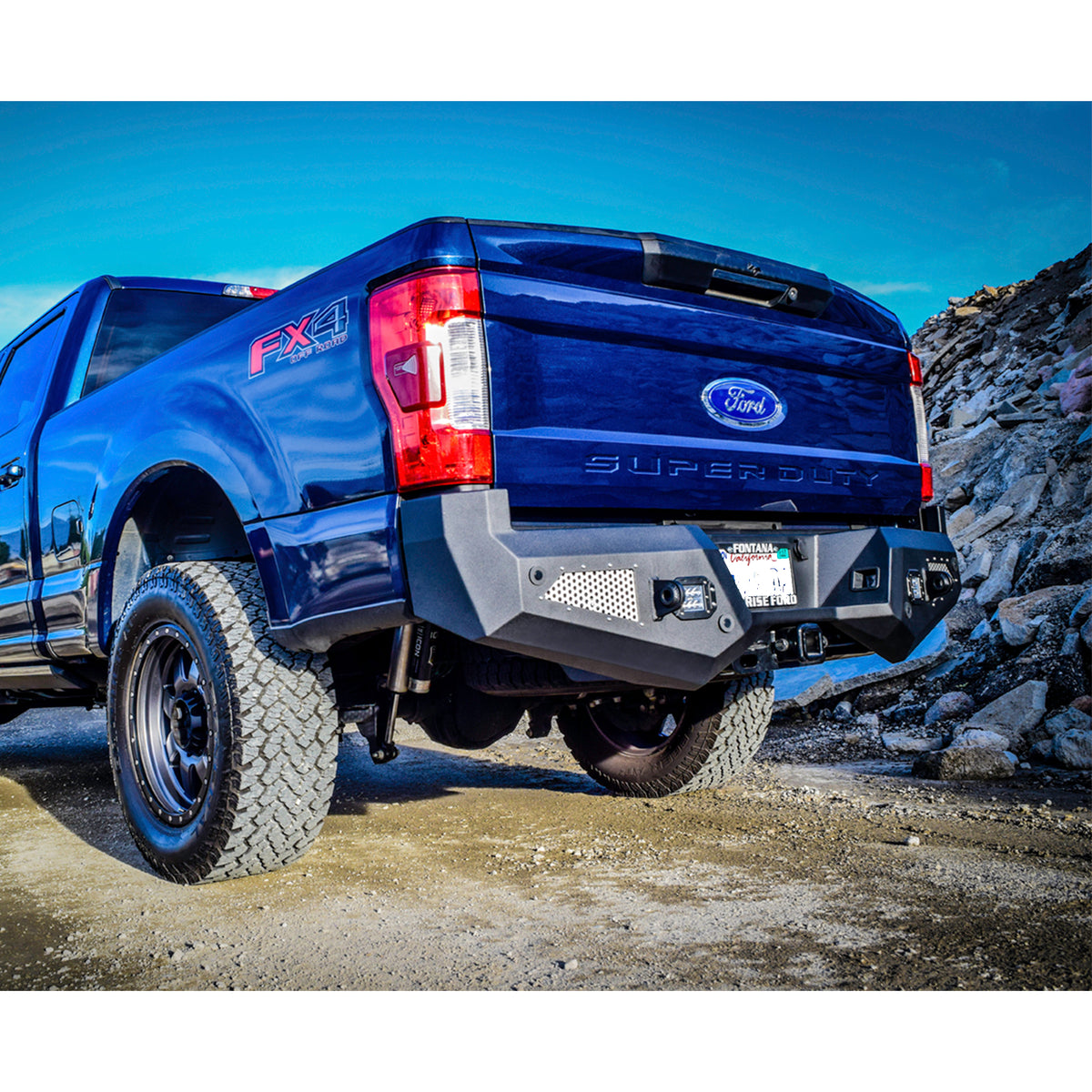 DV8 Offroad - Truck Rear Full Size Bumper - RBFF2-02