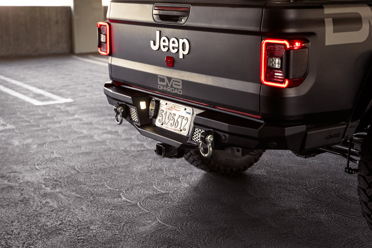 DV8 Offroad - Jeep Gladiator JT MTO Series Rear Bumper - RBGL-06