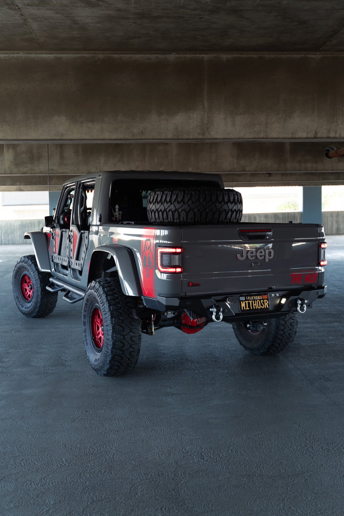 DV8 Offroad - 2020-2023 Jeep Gladiator JT FS-15 Series Rear Bumper - RBGL-11
