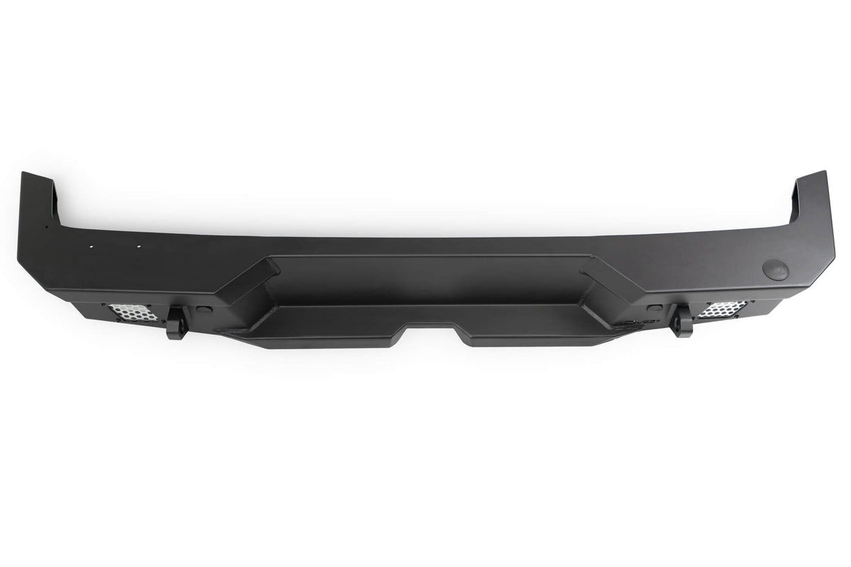 DV8 Offroad - Jeep Wrangler JL MTO Series Rear Bumper w/ Optional Tire Carrier - RBJL-13