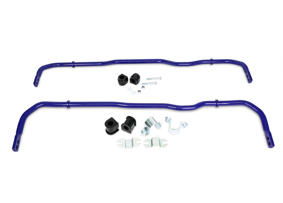 SuperPro - 24mm 2-Position Adjustable Front & Rear Sway Bar Combo Kit - MK5/MK6 Golf, GTI, R32, Golf R (4Motion) - RC0006-KIT