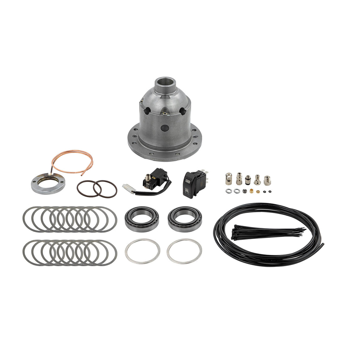 ARB Airlocker Dana35 27Spl 3.54Up S/N. - RD102 for 1987-2006 Jeep Wrangler - front view
