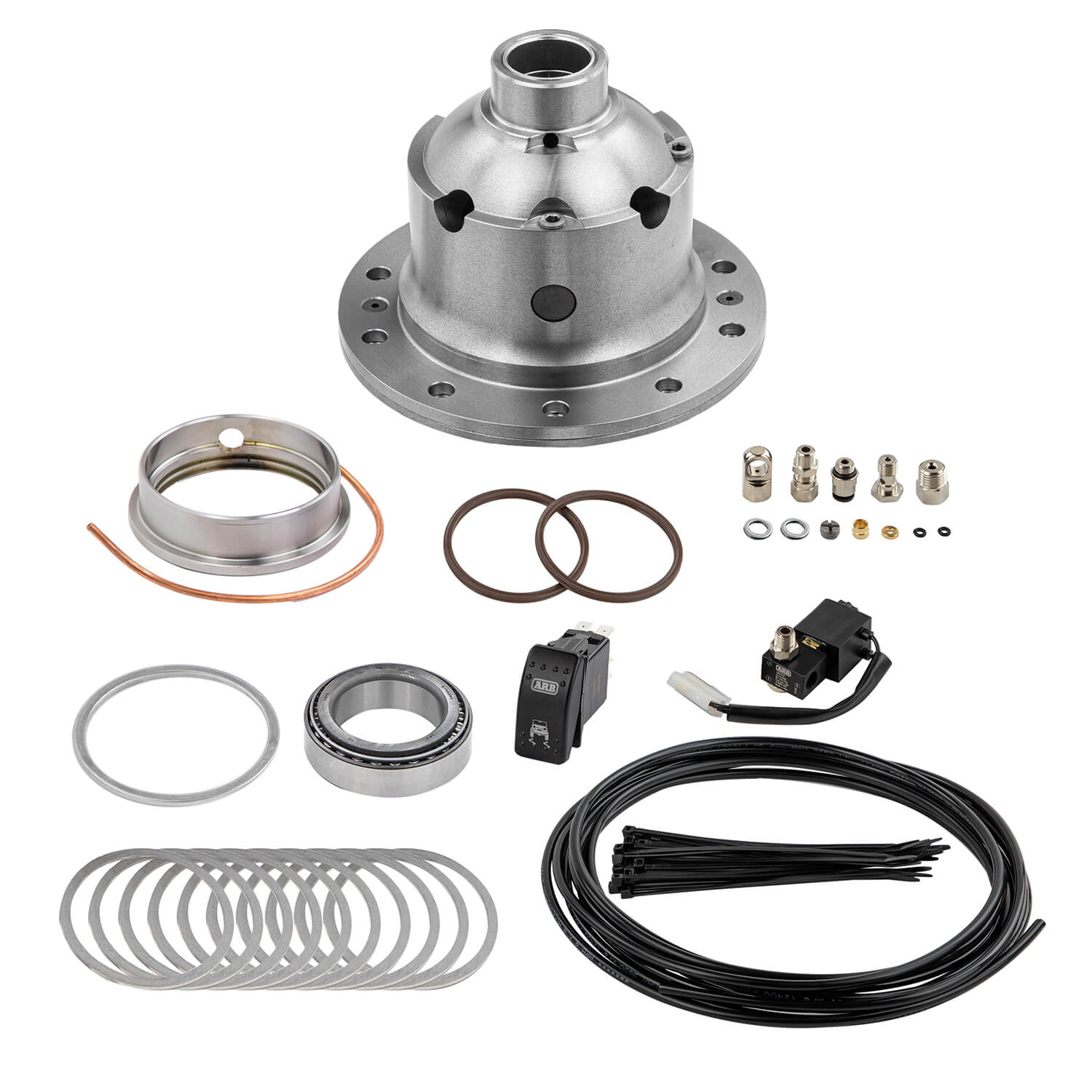 ARB Airlocker Ifs 28Spl Mitsubishi S/N - RD110 for 1989-2006 Mitsubishi Montero - front view