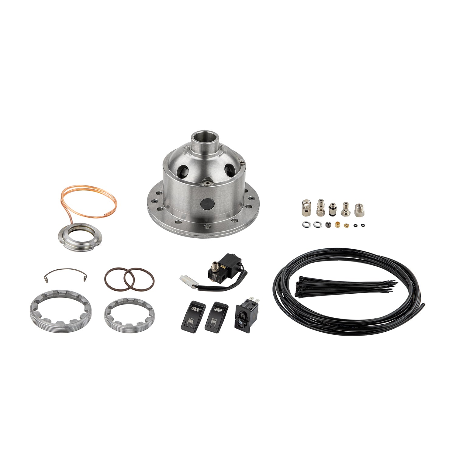ARB Airlocker 10 Spl Banjo L/Rover S/N - RD127 for 1970-1993 Land Rover Range Rover - front view