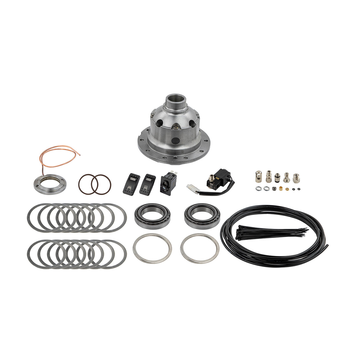 ARB Airlocker Dana44 35Spl 3.73&Dn S/N - RD147 for 1997-2018 Jeep Wrangler - front view