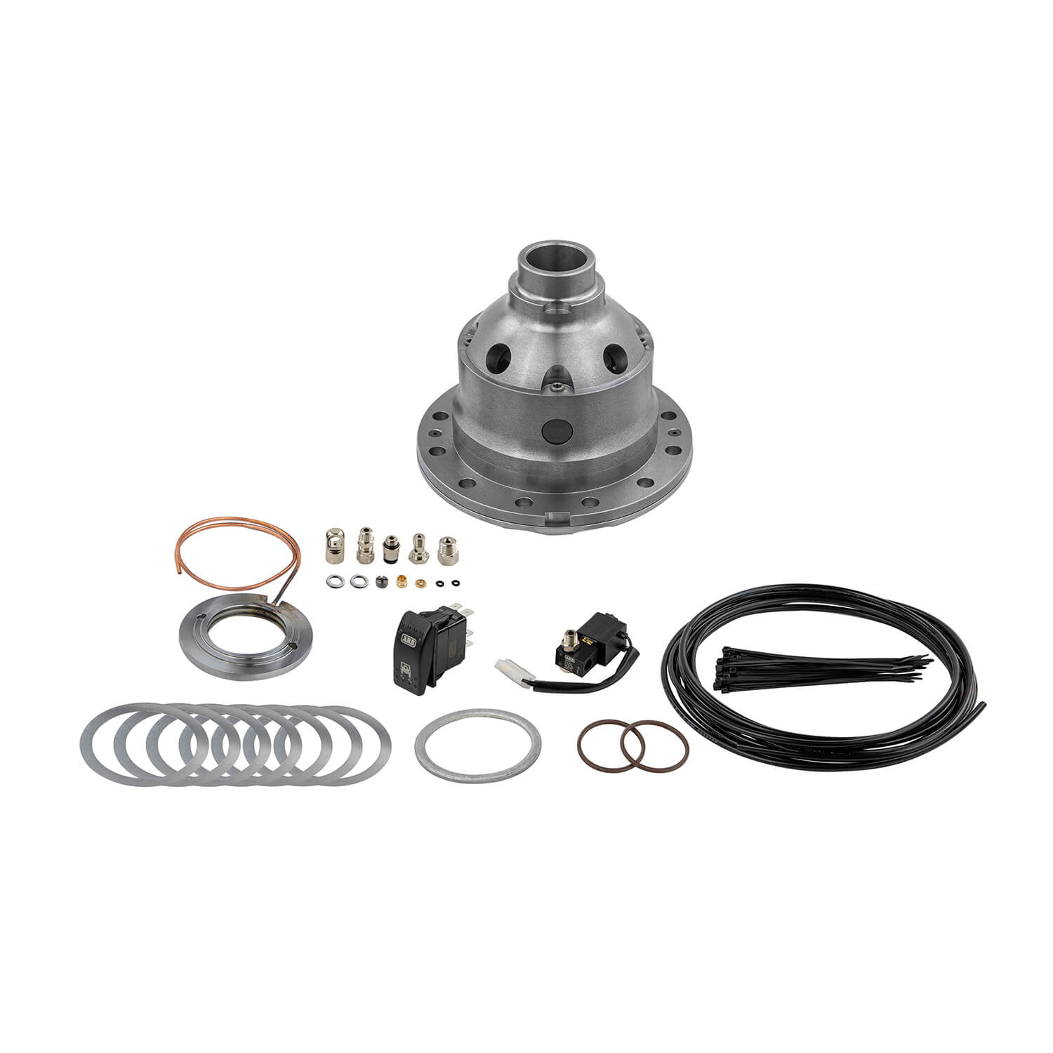ARB Airlocker Dana60 24Spl 3.541 Rover S/N - RD161 for 1993 Land Rover Defender 110 - front view