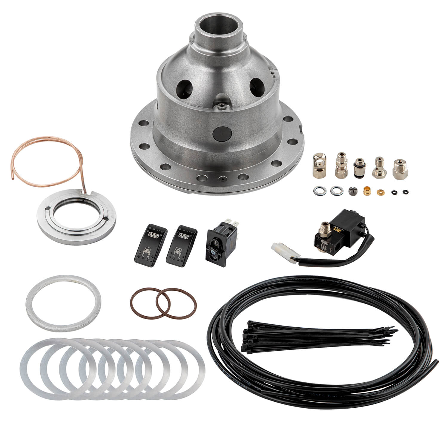 ARB Airlocker Dana60 30Spl 4.10&Dn S/N - RD163 for 1960-1997 Toyota Land Cruiser - front view