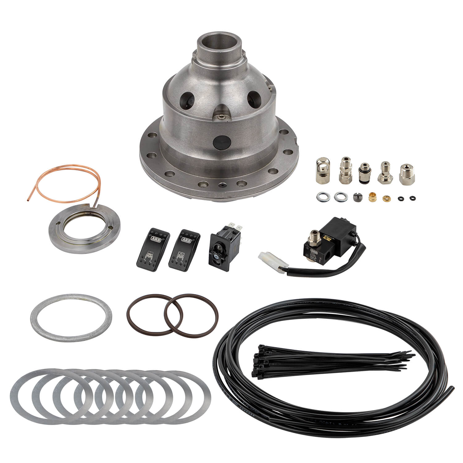 ARB Airlocker Dana60Hd 35 Spl 4.10&Dn S/N - RD169 for 1983-2019 Ford F 350 - front view