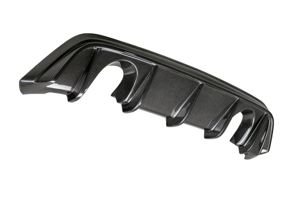 Seibon 15-16 Ford Focus OE-Style Carbon Fiber Rear Bumper Lip - RD16FDFO-OE