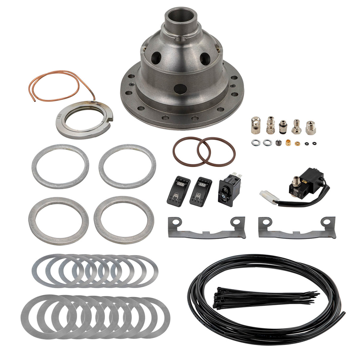 ARB Airlocker Dana70/80 35 Spl Low Spd S/N - RD172 for 1970-2016 Ford F 350 - front view