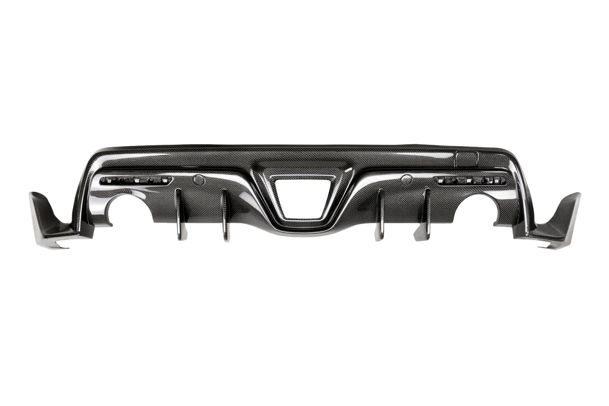 Seibon 2020 Toyota GR Supra MB-Style Carbon Fiber Rear Diffuser - RD20TYSUP-MB