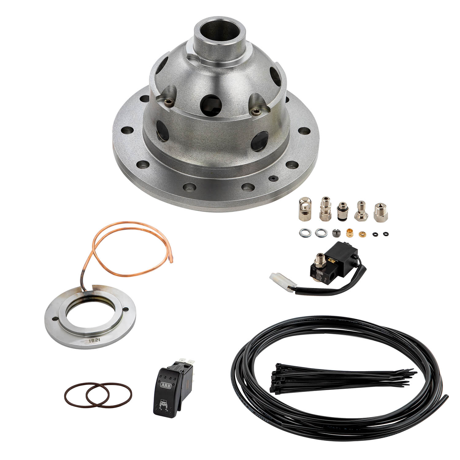ARB Airlocker H260 37 Spl Nissan H260 S/N - RD215 by ARB - front view