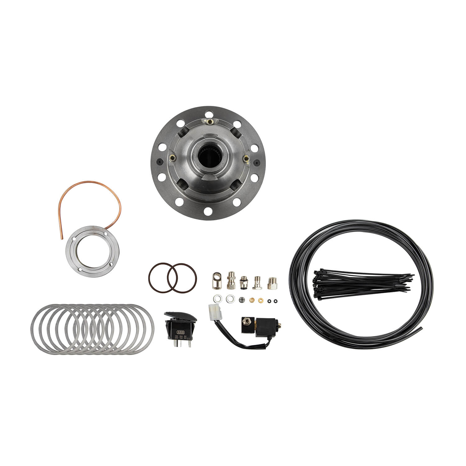 ARB Airlocker 29 Spl Fr Lr Discovery S3 S/N - RD217 for 2005-2009 Land Rover LR3 - front view
