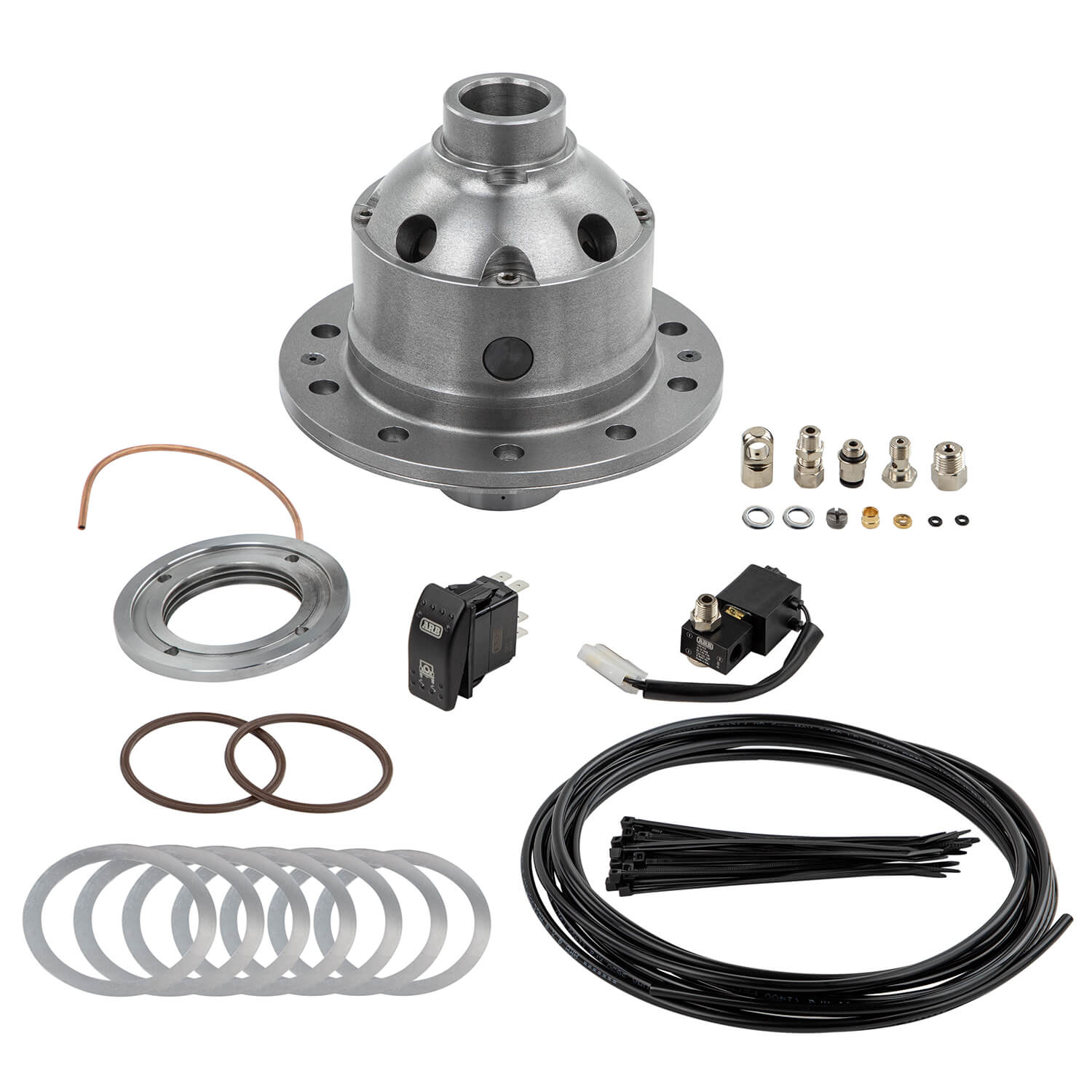 ARB Airlocker 31 Spl Rr Lr Discovery S3 S/N - RD218 for 2005-2009 Land Rover LR3 - front view