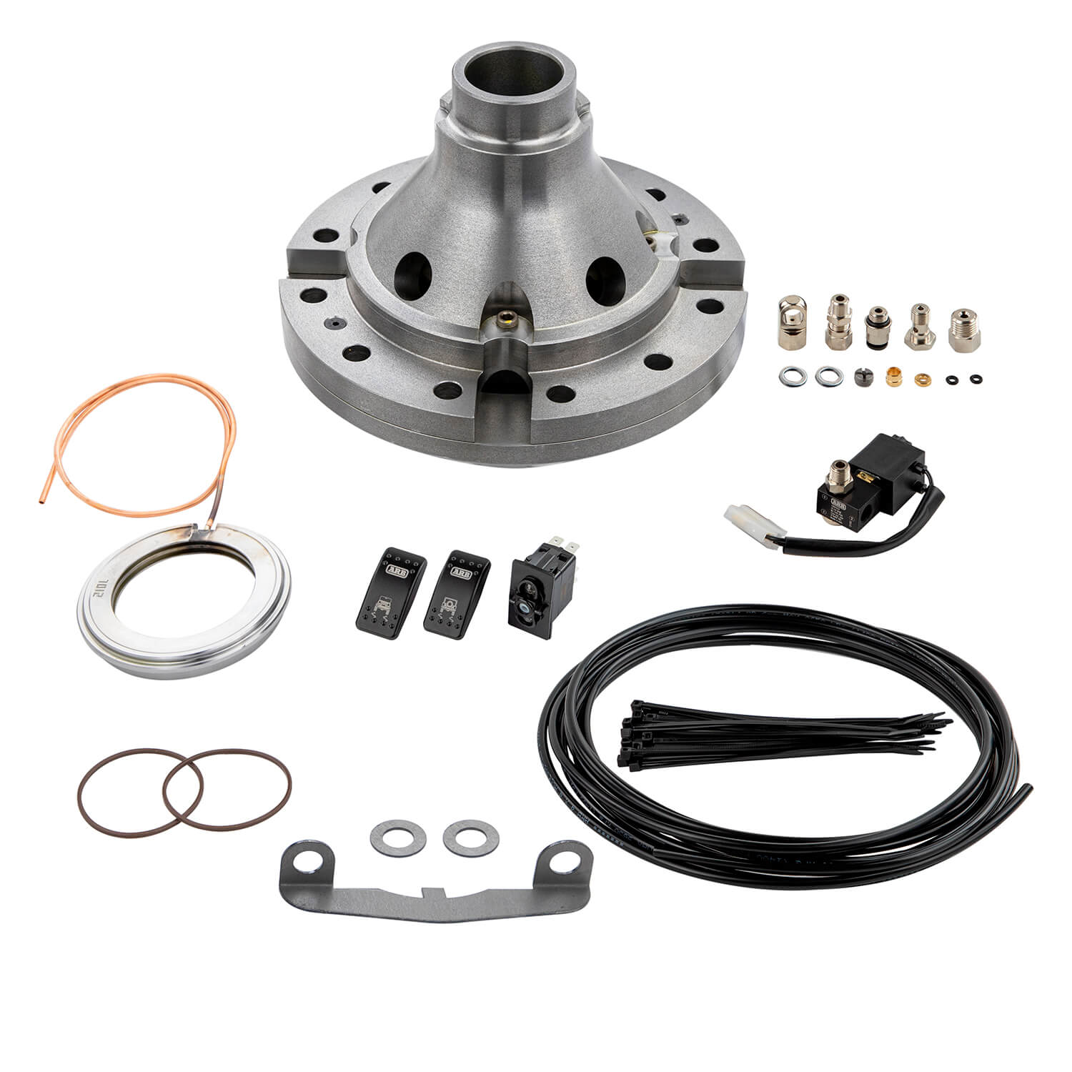 ARB Airlocker 10.5In 35 Spl Ff Gm 14 Bolt S/N - RD235 for 1973-1986 Chevrolet K20 Suburban - front view