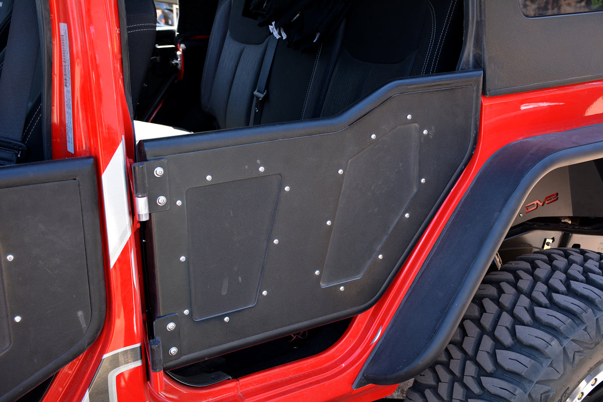 DV8 Offroad - Rock Doors; Plated Steel; Rear - RDSTTB-01R