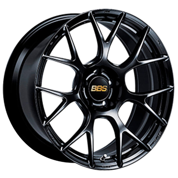 BBS RE-V7 19x9.5 5x120 ET25 Gloss Diamond Black Wheel 82mm PFS/Clip Required - REV7057DB by BBS