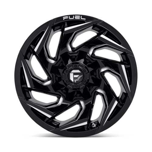 Fuel Off-Road D753 20X9 Gloss Black Milled 8x180 +1mm