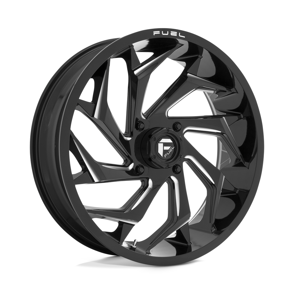 Fuel Off-Road D753 20X7 Gloss Black Milled 4x156 +13mm