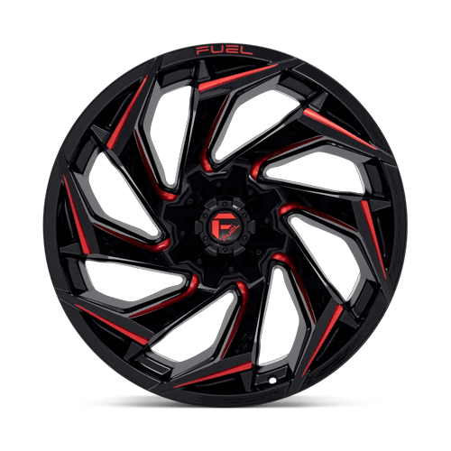 Fuel Off-Road D755 22X12 Gloss Black Milled W/ Red Tint 8x165.1 -44mm