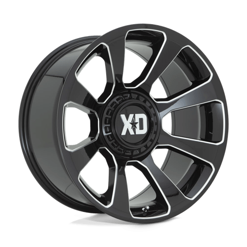 XD - XD854 20X9 6X135/5.5 G-blk Mill 00MM