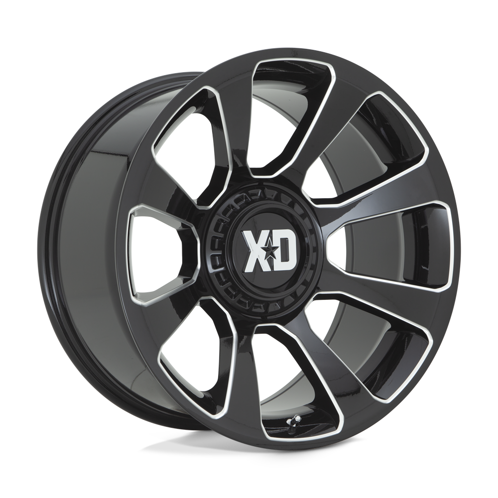 XD - XD854 20X9 6X135/5.5 G-blk Mill 18MM
