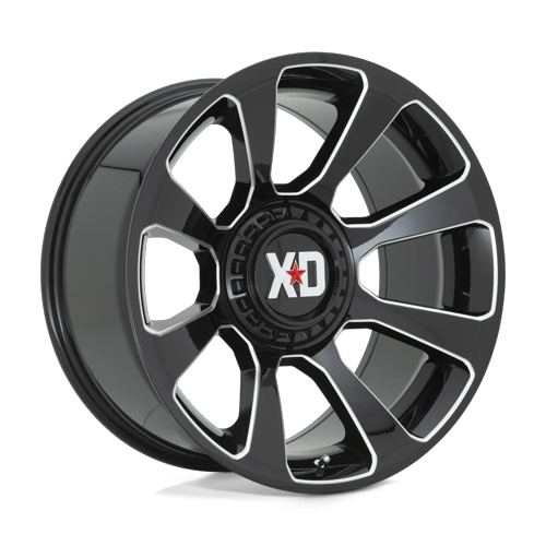 XD - XD854 20X9 6X135/5.5 G-blk Mill 00MM