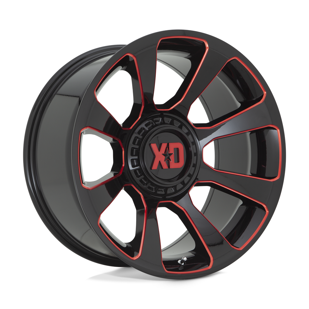 XD - XD854 20X9 5X5.0/5.5 G-blk Mill Rtcc 00M