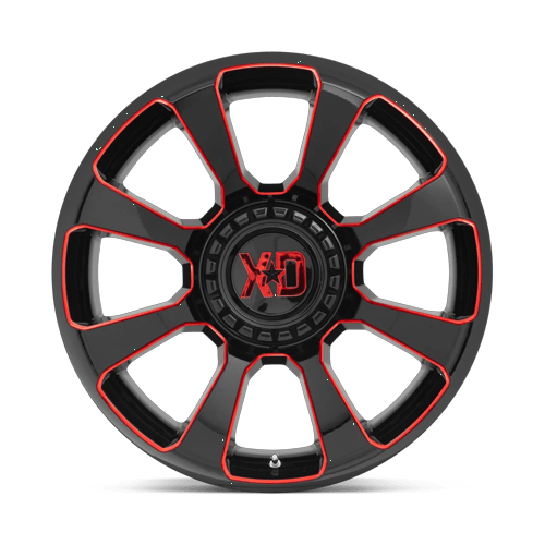 XD - XD854 20X9 5X5.0/5.5 G-blk Mill Rtcc 00M