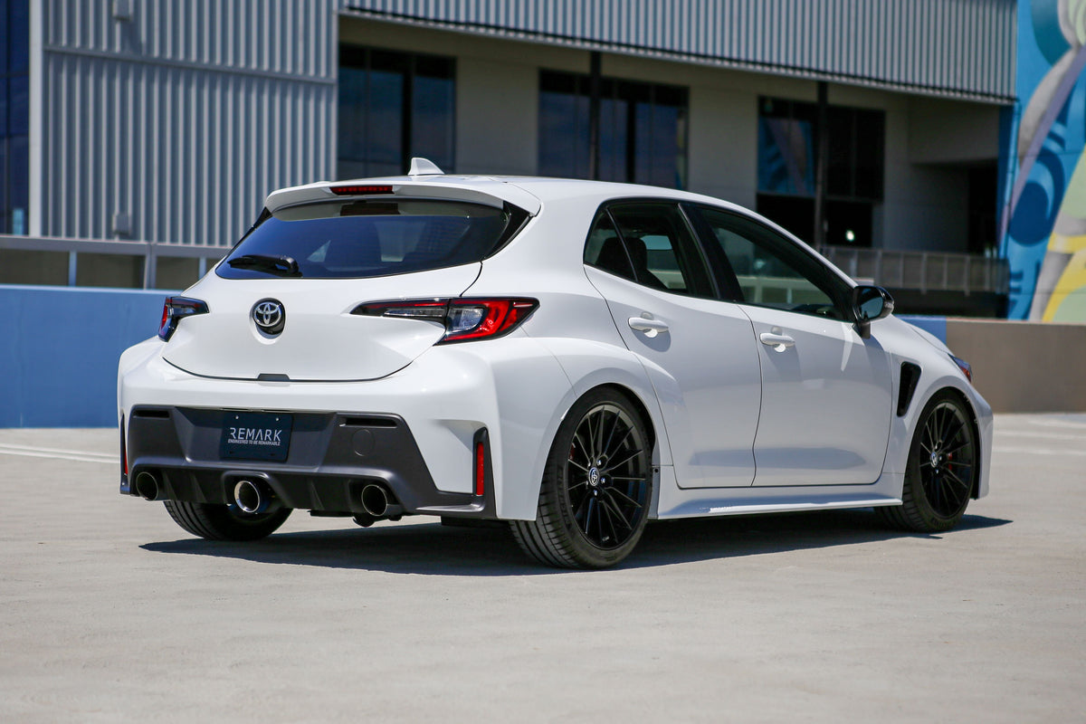 REMARK Catback Exhaust, Toyota GR Corolla, Elite Spec Stainless Center Cover - RK-C3076T-05S