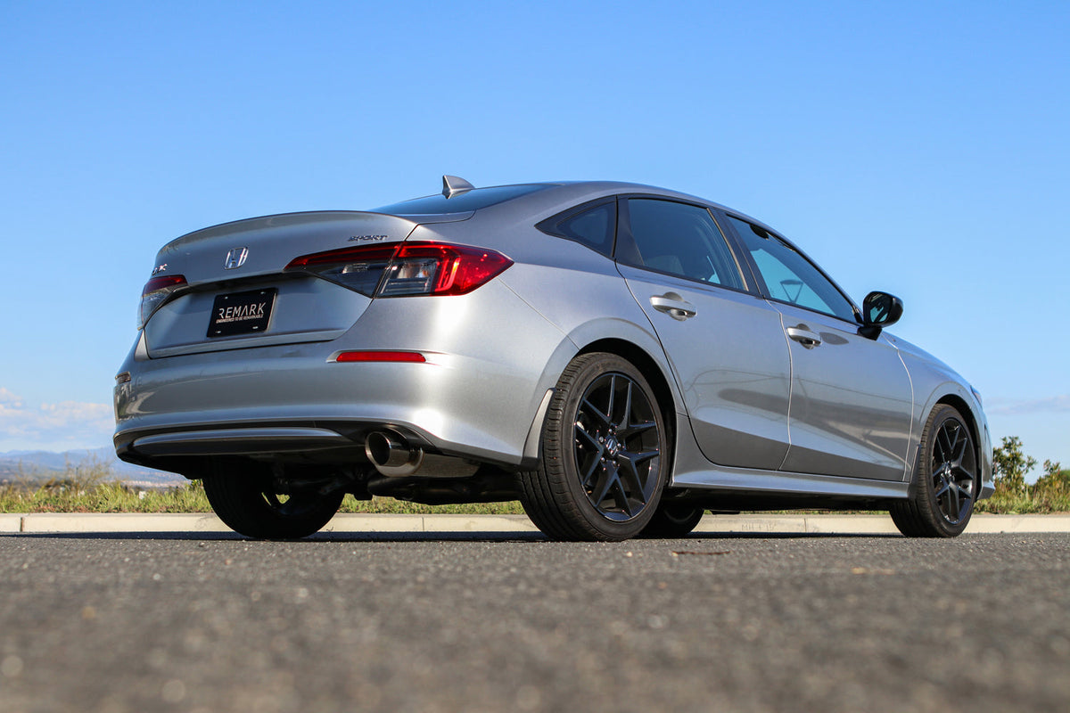 REMARK 2022+ Honda Civic Sport Sedan (FE2) Sports Touring Spec Catback Exhaust - Stainless Steel Tip - RK-C1063H-11