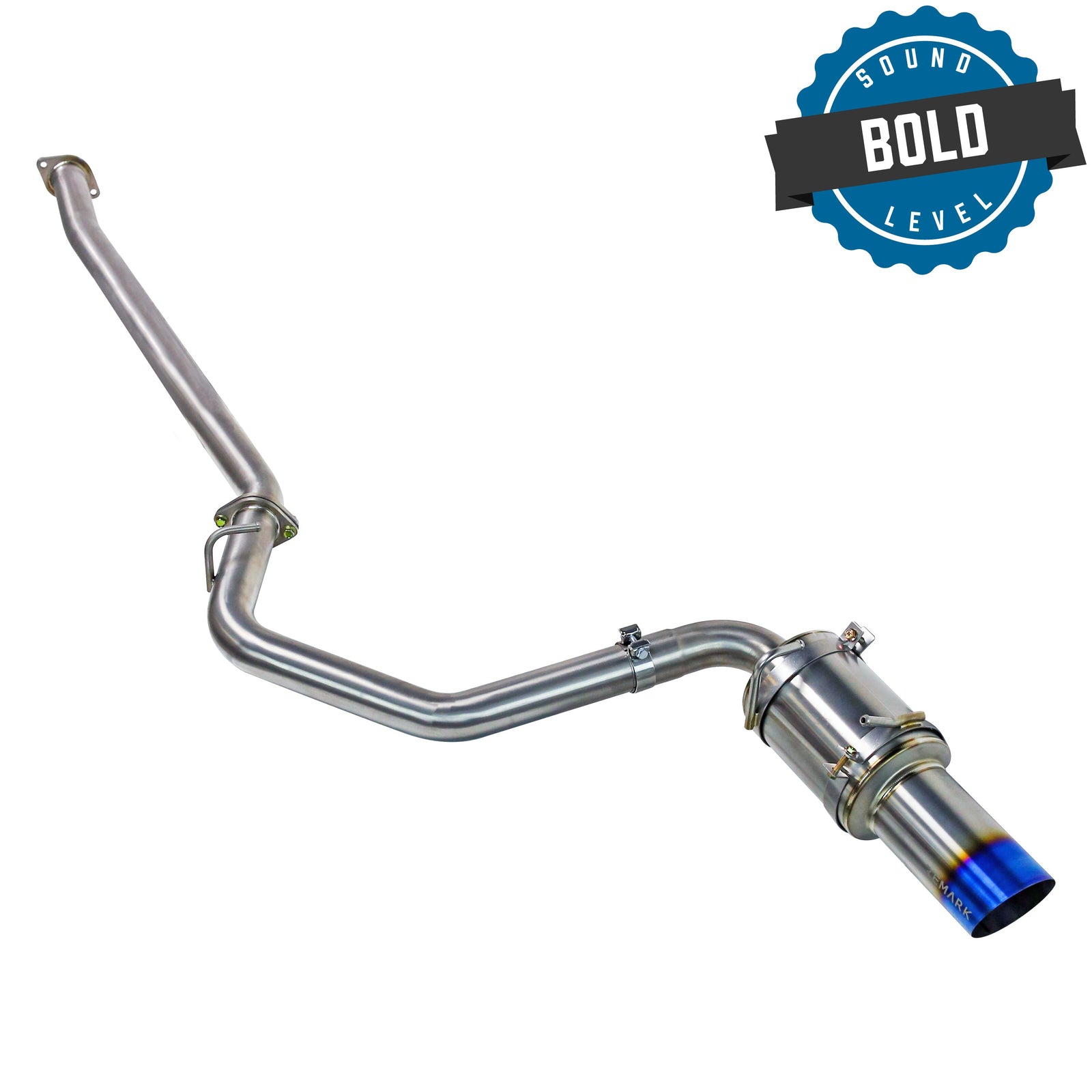 REMARK Subaru 2022 BRZ Catback Exhaust - R1 Spec Single - Exit Full Titanium - RK-C1063T-04TF