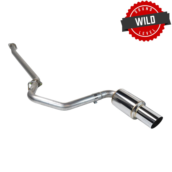 Remark 2022+ Toyota GR86 / Subaru BRZ T304 Stainless Steel Catback Exhaust System - RK-C1063T-04