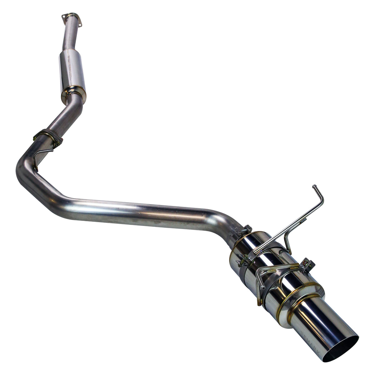 Remark 2015+ Subaru WRX/STI (VA) R1-Spec Single-Exit Cat-Back Exhaust w/ Stainless Steel Muffler - RK-C1076S-01