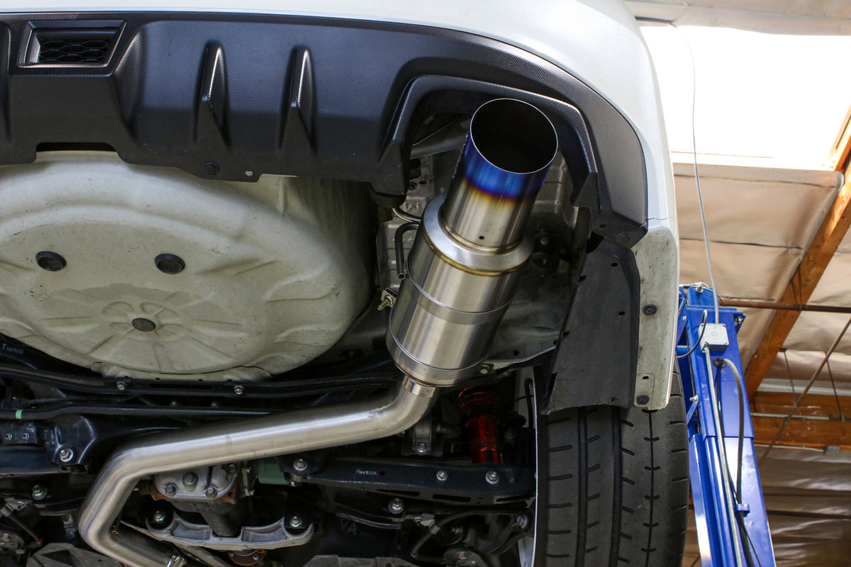 Remark 15-21 Subaru WRX STI R1 Spec Cat-Back Exhaust Single Exit - Full Titanium - RK-C1076S-01TF