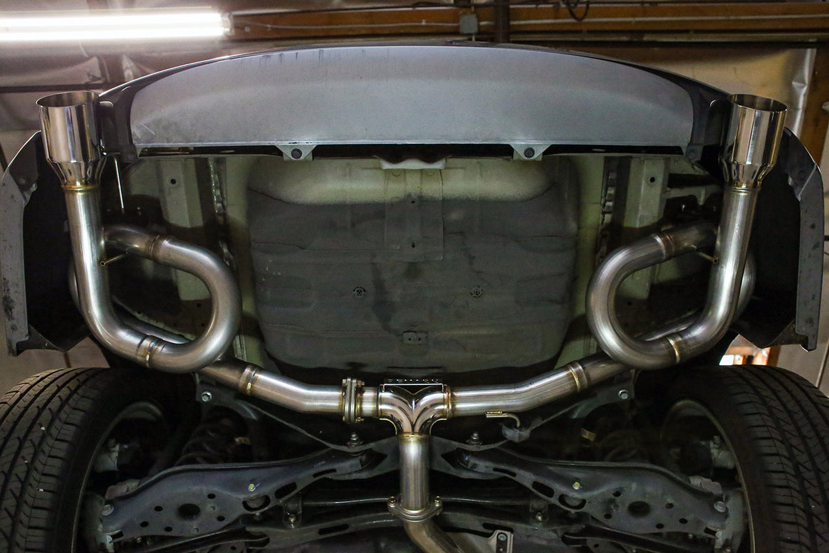 Remark 2022+ Honda Civic Sport Sedan (FE2) Catback Exhaust - Dual Stainless Steel Tips - RK-C2063H-11
