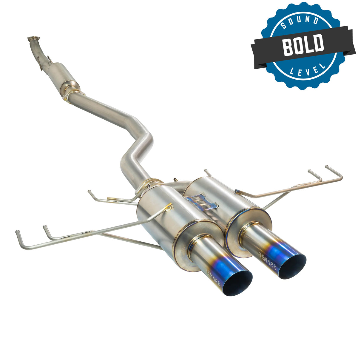 Remark 2017+ Honda Civic Type-R FK8 Full Titanium Cat-Back Exhaust - RK-C2076H-01T