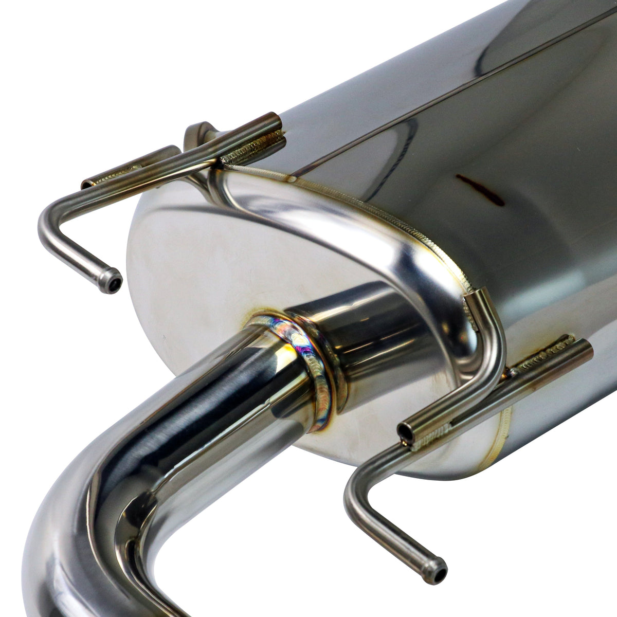 Remark 08-14 Subaru STi GR Hatch Sports Touring Spec - Burnt Quad Tips (Non-Resonated) - RK-C4076S-02TN