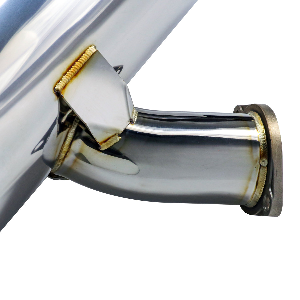 Remark 08-14 Subaru STi GR Hatch Cat-Back Exhaust w/ SS Quad Tips (Non-Resonated) - RK-C4076S-02N
