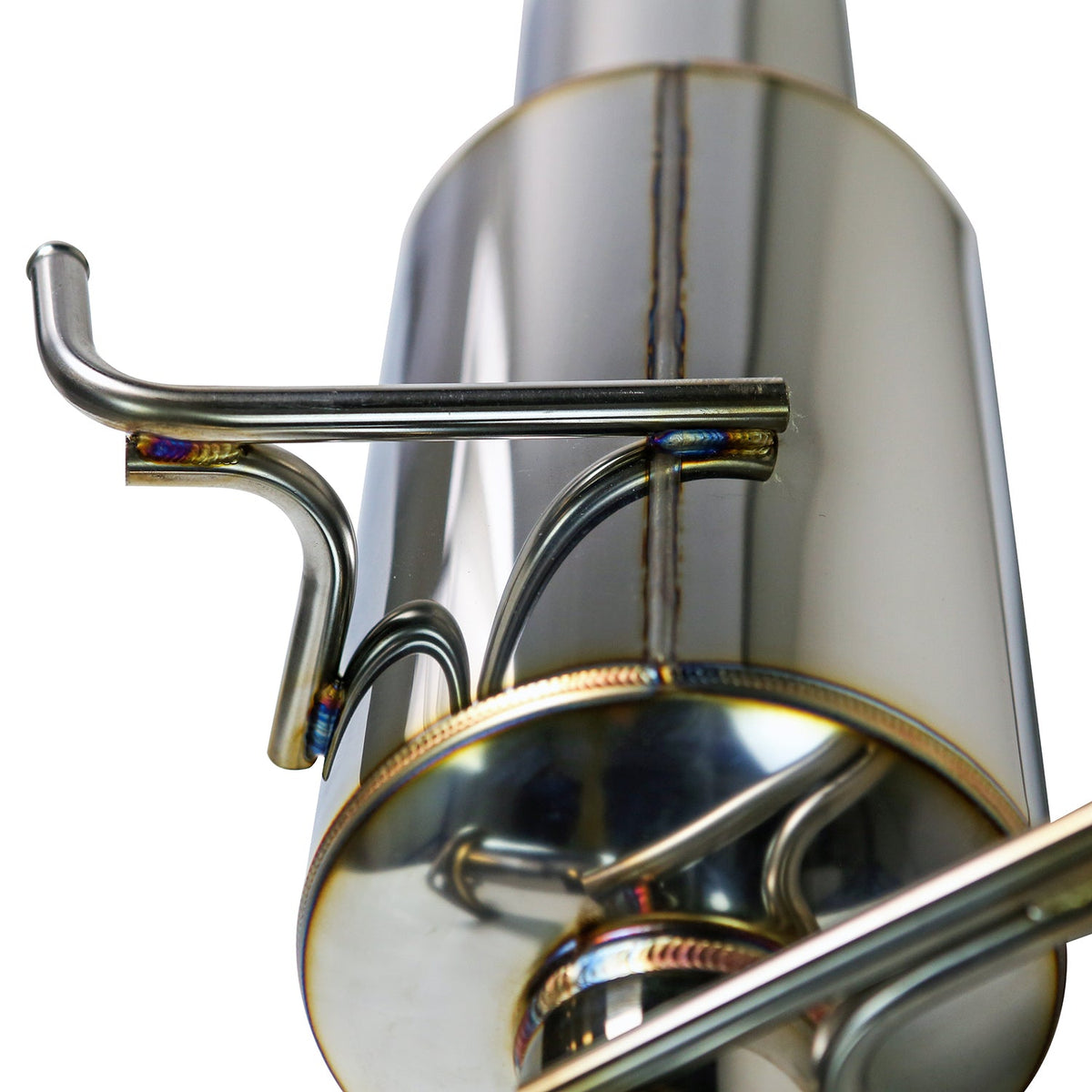 REMARK 2022+ Subaru WRX (VB) Catback Exhaust - Dual R1 Spec Burnt Stainless (Resonated) - RK-C2076S-03TC