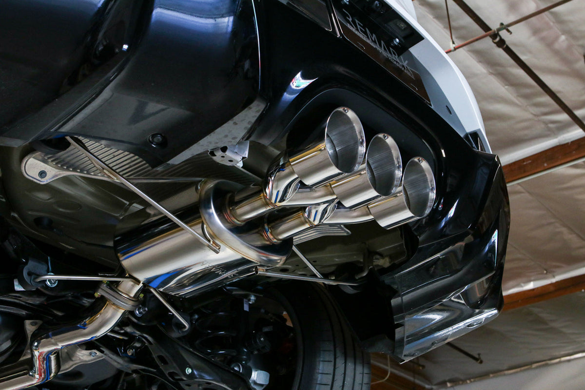 REMARK 2023+ Acura Integra Type-S (DE5) Catback Exhaust - Burnt Tips - RK-C3076A-01T