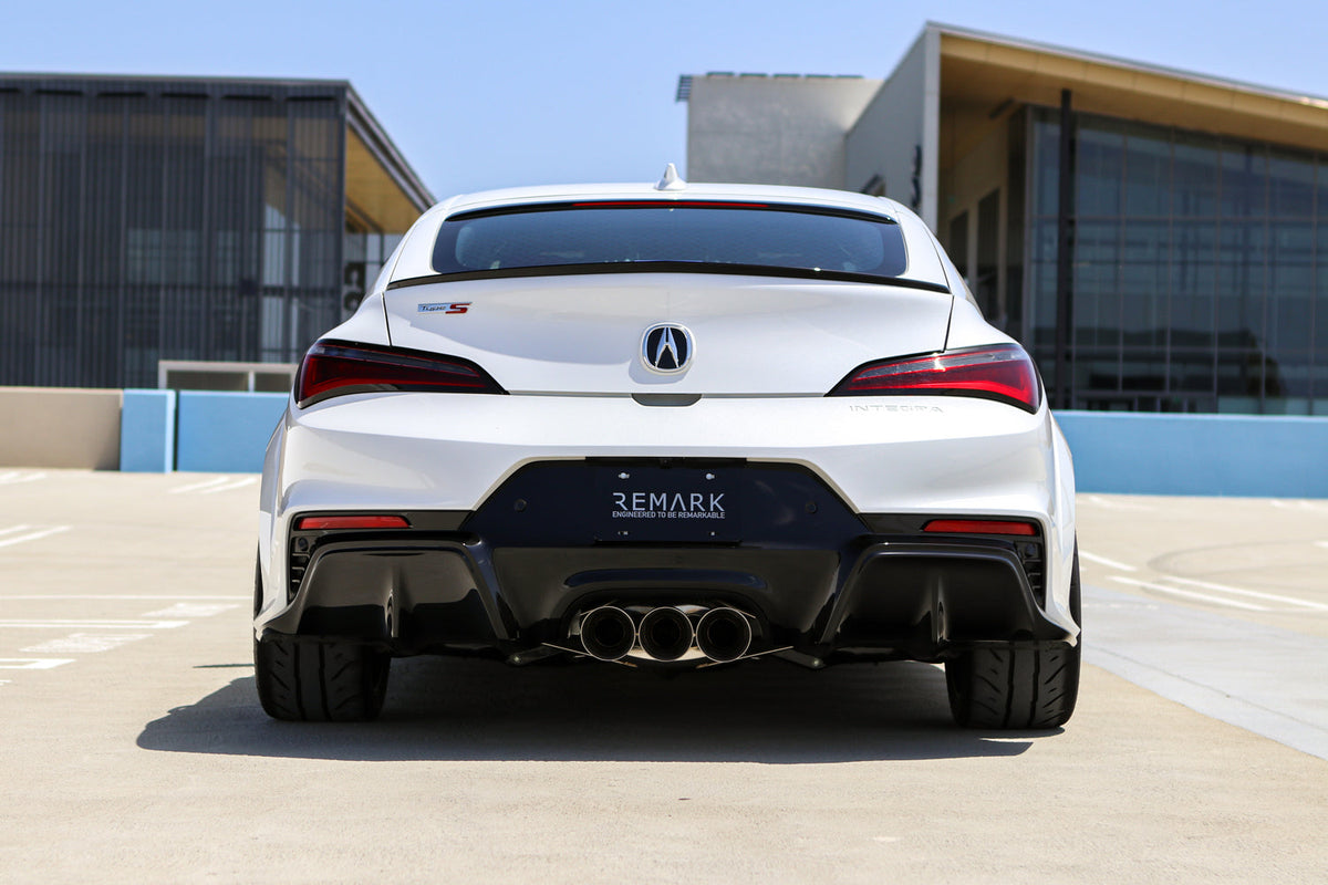 REMARK 2023+ Acura Integra Type-S (DE5) Catback Exhaust - Burnt Tips - RK-C3076A-01T