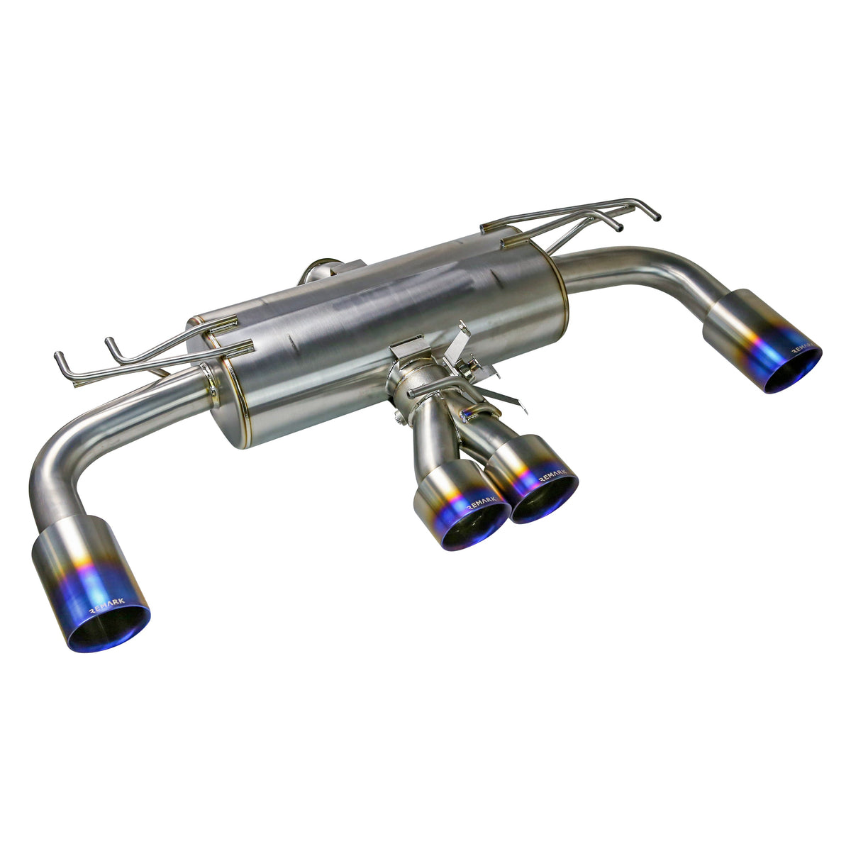 REMARK 23+Toyota GR Corolla Elite Spec Full Titanium Quad Tip Cat Back Exhaust - RK-C4076T-05T