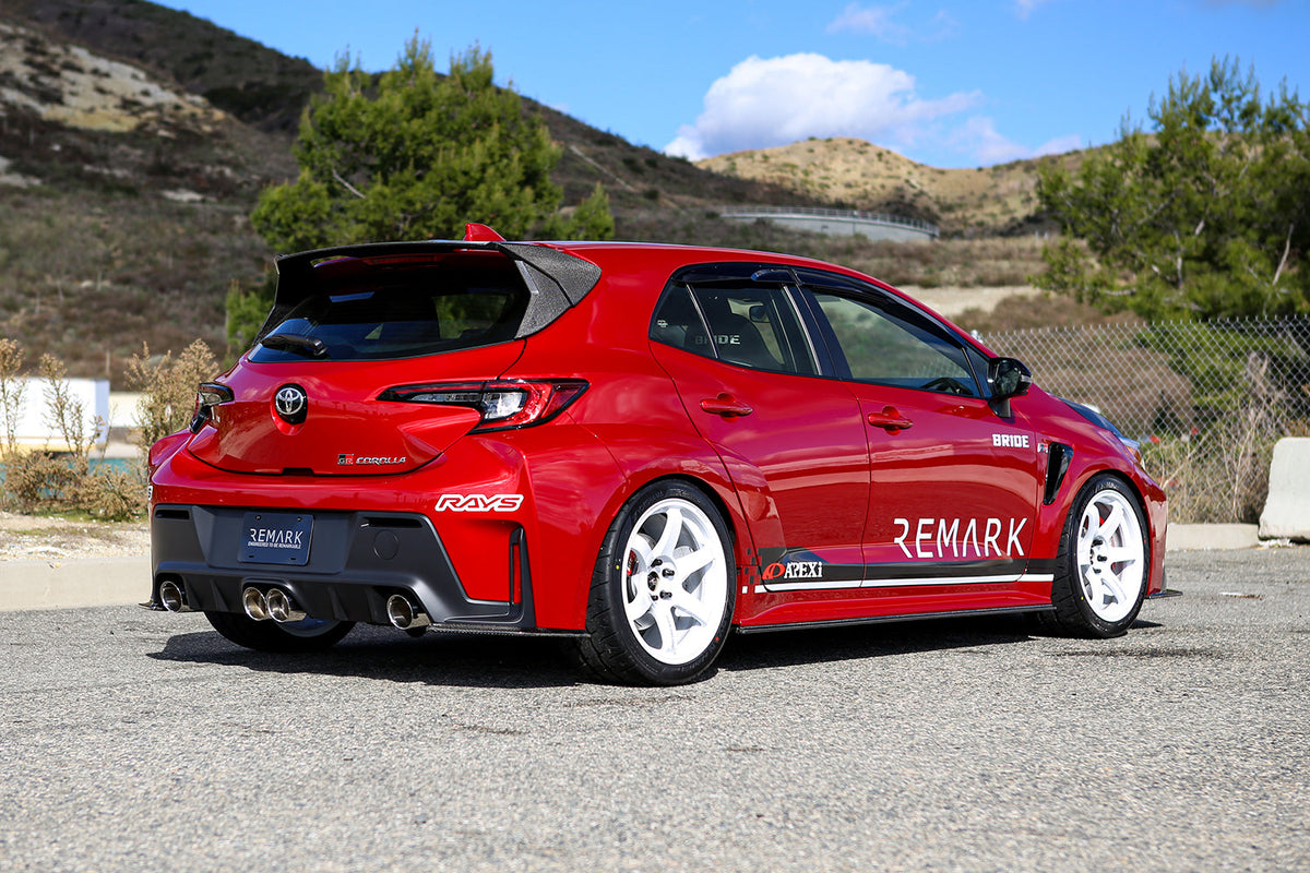 Remark 2023+ Toyota GR Corolla Elite Spec Quad Tip Catback Exhaust - RK-C4076T-05