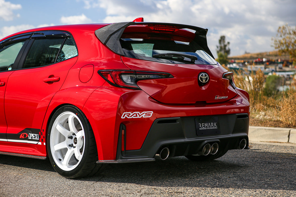 Remark 2023+ Toyota GR Corolla Elite Spec Quad Tip Catback Exhaust - RK-C4076T-05