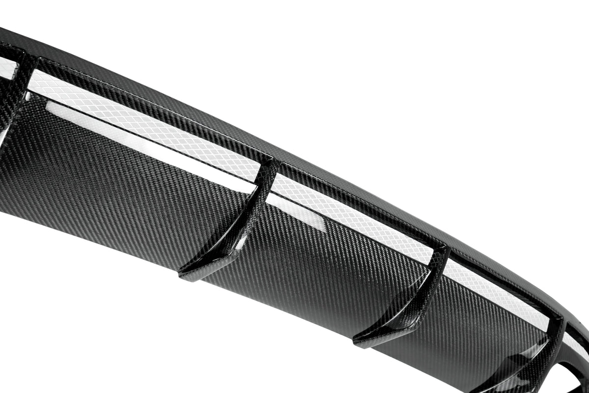 Seibon 14 Lexus IS350 F Sport RF-Style Carbon Fiber Rear Lip - RL14LXIS-RF