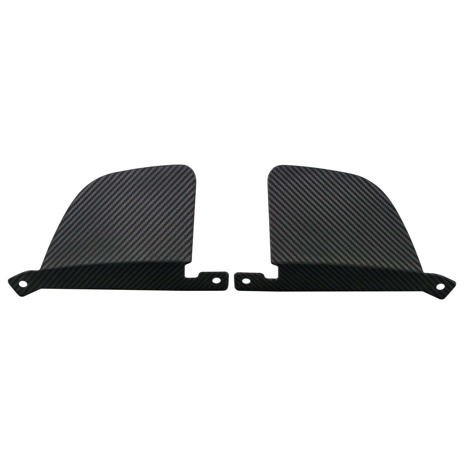 Remark 23+ Toyota GR Corolla Carbon Fiber Outer Exhaust Block Off Plates - RMK-05-EC01T-02