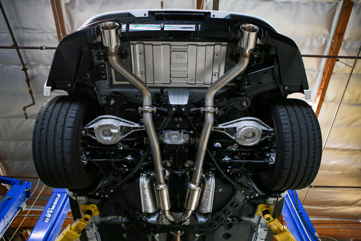 REMARK 2023+ Nissan Z Non-Resonated Midpipe Kit - RO-CP35-N